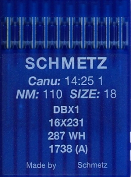 Иглы для промышленных машин Schmetz DBx1 №110