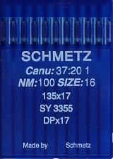 Иглы для промышленных машин Schmetz DPx17 №100