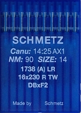 Иглы для промышленных машин Schmetz DBxF2 №90