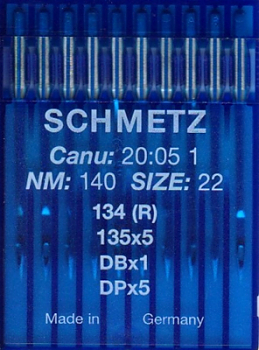 Иглы для промышленных машин Schmetz DPx5 №140